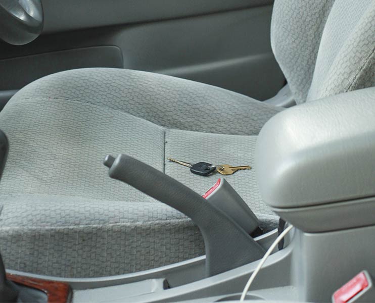 Locked Keys in Cadillac SRX